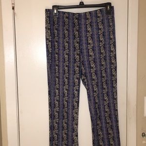 Boho flare pants